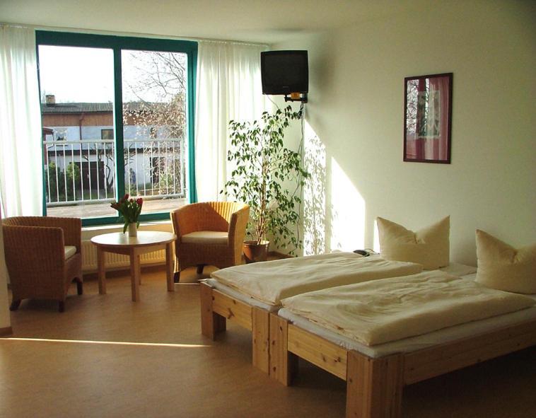 Doppelzimmer 12 Gaestehaus Muehlenstein Bad Sulze Exterior foto